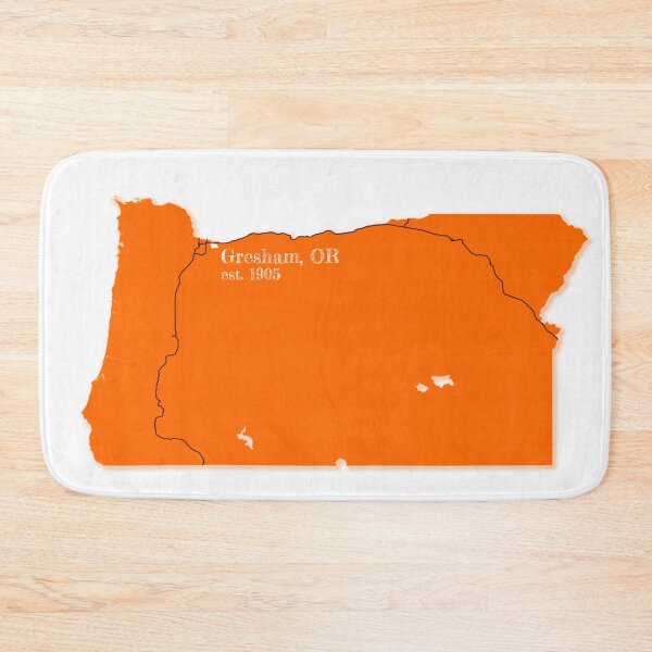 Item preview, Gresham, OR [Orange] designed and sold by PhilbonianDezin.