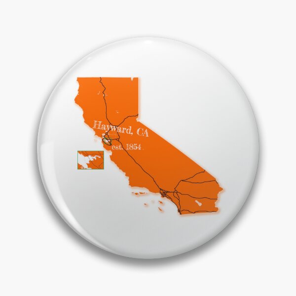 Item preview, Hayward, CA [Orange] designed and sold by PhilbonianDezin.