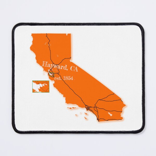 Item preview, Hayward, CA [Orange] designed and sold by PhilbonianDezin.