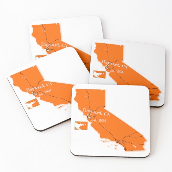 Item preview, Hayward, CA [Orange] designed and sold by PhilbonianDezin.