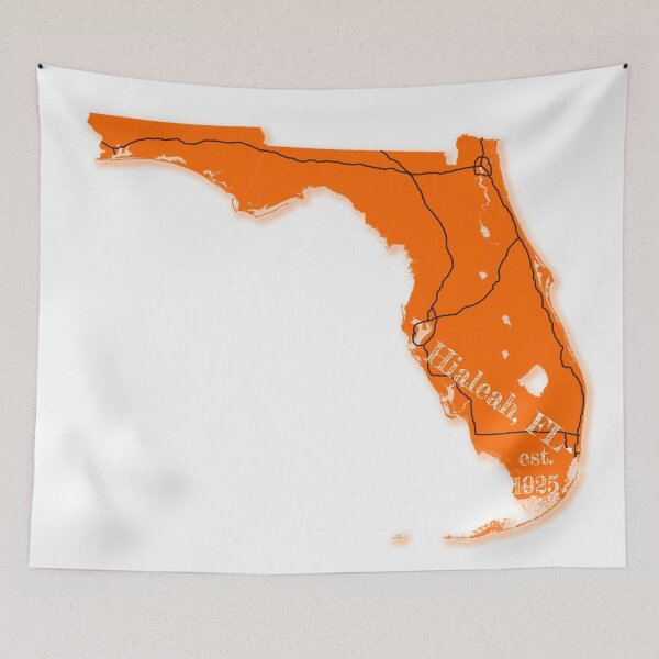 Item preview, Hialeah, FL [Orange] designed and sold by PhilbonianDezin.
