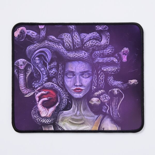 Item preview, Medusa with an apple designed and sold by cristenashley.