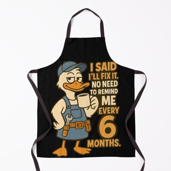 Item preview, Funny Repairman Duck – I Said I’ll Fix It No Need to Remind Me designed and sold by TeeTimeTreasure.