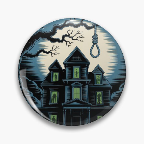 Item preview, Halloween Inspired creepy house designed and sold by Nordic Echo.