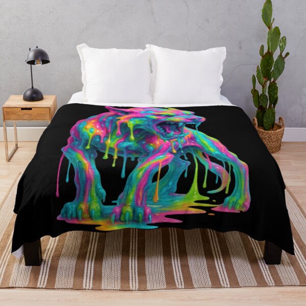 Item preview, Surreal Snarling Beast - Paint Drip designed and sold by SHHCreations.