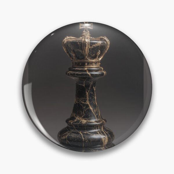 Item preview, Obsidian King, Veins of Gold designed and sold by ArgentoArt.