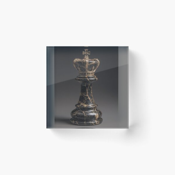 Item preview, Obsidian King, Veins of Gold designed and sold by ArgentoArt.