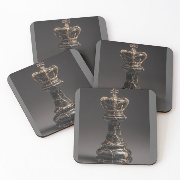 Item preview, Obsidian King, Veins of Gold designed and sold by ArgentoArt.