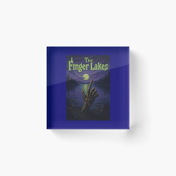 Item preview, Finger Lakes Trail  designed and sold by Broken Antler Designs .
