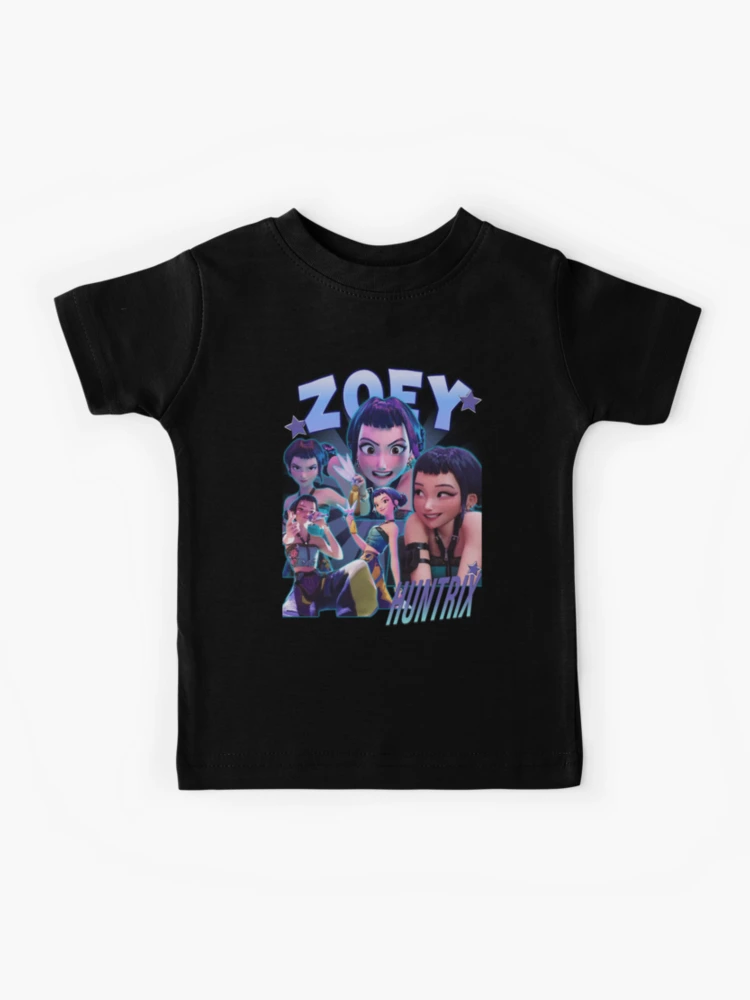 KPop Demon Hunters Huntrix Huntr/X Zoey Bootleg T-Shirt - Offiziell Lizenziertes Merchandise