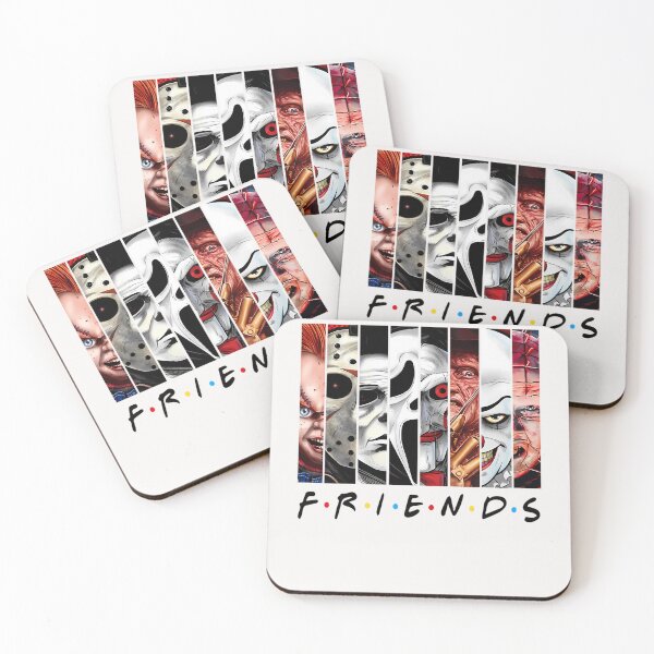 Item preview, Funny Horror Friends Scary Movies Halloween designed and sold by ArmandGonzales.