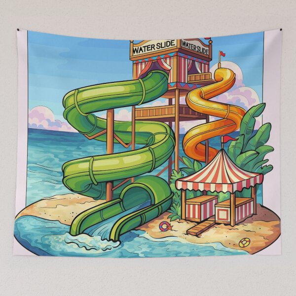 Item preview, Tropical Water Slide Adventure designed and sold by HSE1.