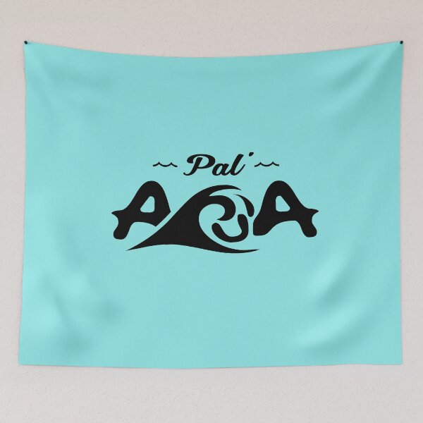 Item preview, Pal Agua – Fun Wave Logo | Beach and Sea Inspired Art designed and sold by rubenarocho.
