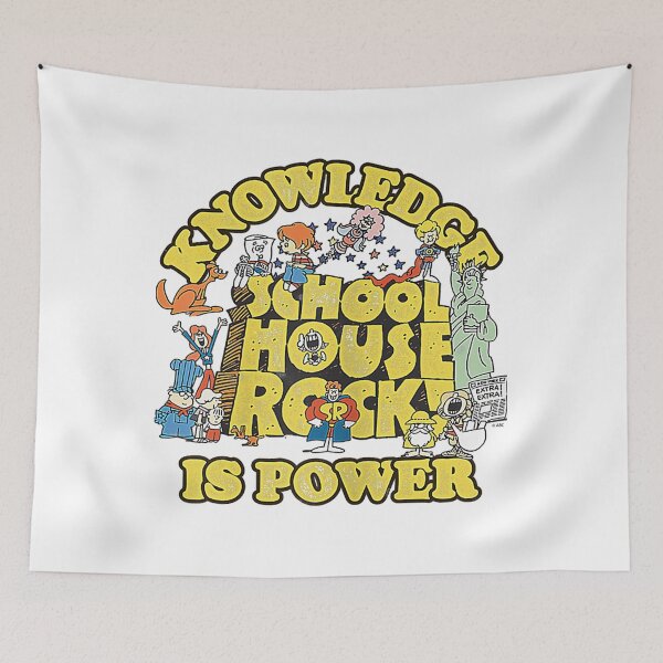 Item preview, Schoolhouse Rock Knowledge Is Power Logo Group designed and sold by AleksandrCher7.