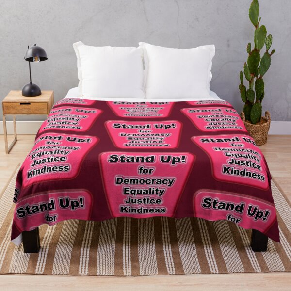 Item preview, Stand up for democracy, equality, justice, kindness designed and sold by mntimg.