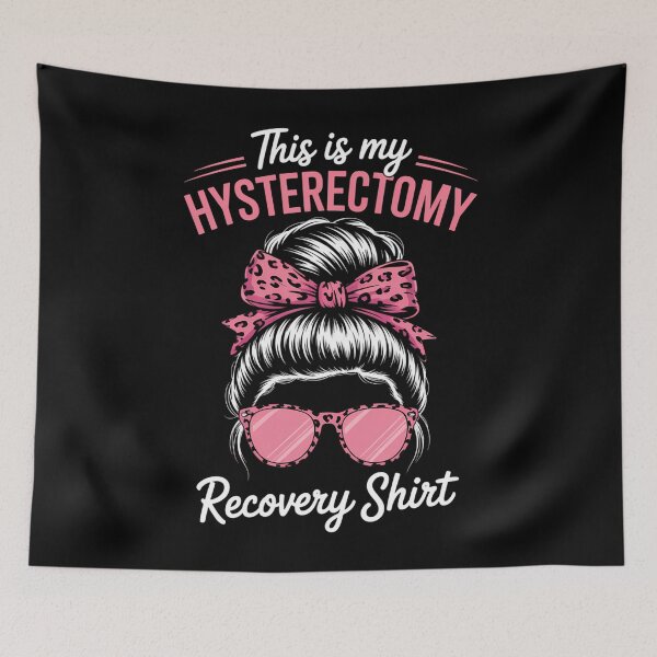 Item preview, Hysterectomy Recovery Uterus Messy Bun Support designed and sold by Sea4Adventures.