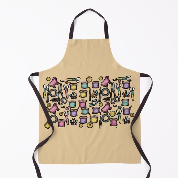 Item preview, Colorful Sewing Tools Seamless Pattern designed and sold by digitaldemart.