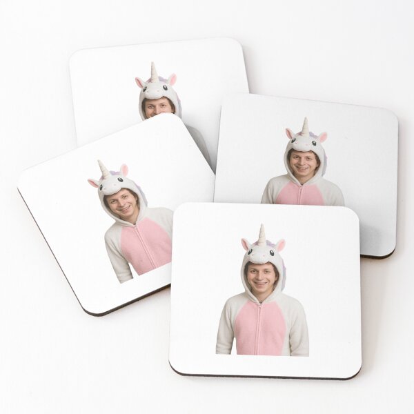 Item preview, Unicorn michael cera Happy birthday christmas gift funny prank meme designed and sold by CheeseBlueprint.