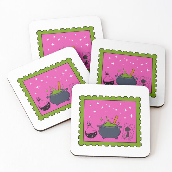 Item preview, Witchcraft Halloween Stamp designed and sold by Got2BSnazzy.