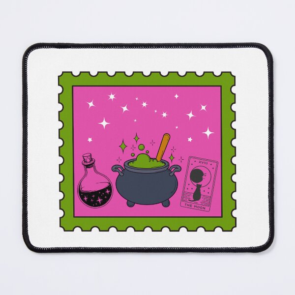 Item preview, Witchcraft Halloween Stamp designed and sold by Got2BSnazzy.