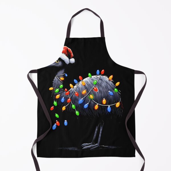 Item preview,  Cute Santa Emu Tangled Up In Christmas Tree Lights designed and sold by horstfstesa.
