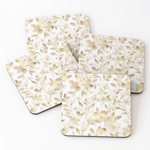 Item preview, Golden Flowers designed and sold by CoolPixels.