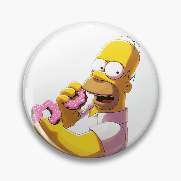 Item preview, Homer Simpson and it's donuts designed and sold by plaisirdoffrir.