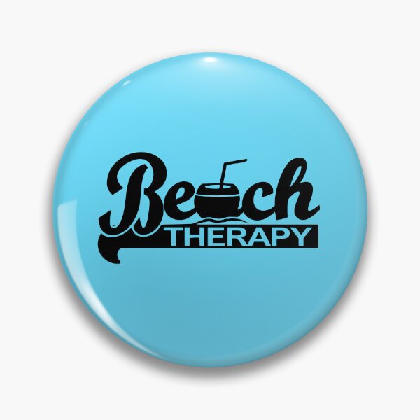 Item preview, Beach Therapy – Tropical Logo with Coconut and Sorbet | Relaxing Beach Style designed and sold by rubenarocho.