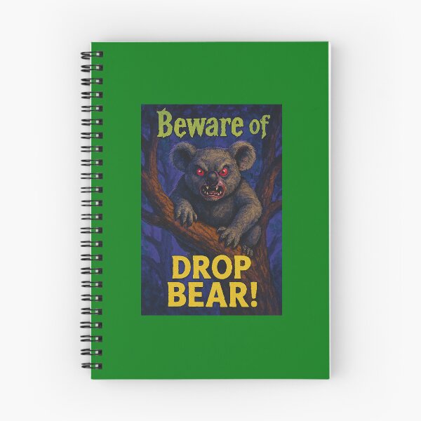 Item preview, Beware of the Drop Bear!  designed and sold by Broken Antler Designs .