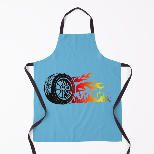 Item preview, WHEEL ON FIRE (#65B7DD) designed and sold by Marlon Oseguera.