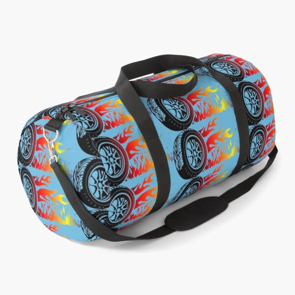 Item preview, WHEEL ON FIRE (#65B7DD) designed and sold by Marlon Oseguera.