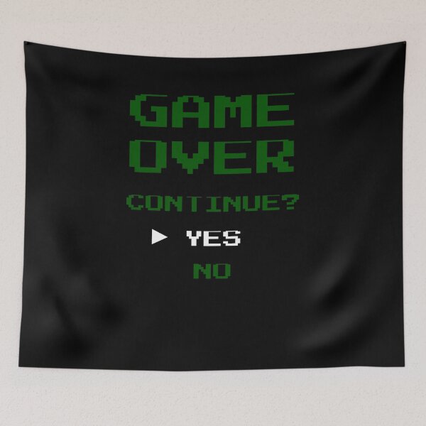 Item preview, Game Over - Retro Video Games  designed and sold by Superhero Gear.
