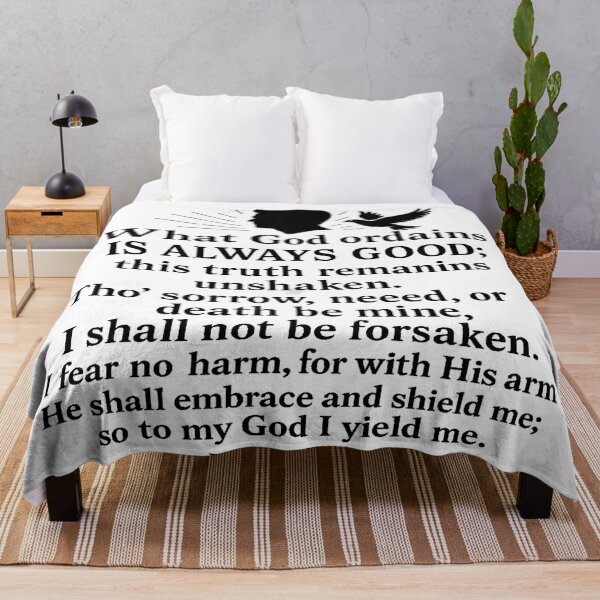 Item preview, What God Ordains Is Always Good – Christian Hymn T-Shirt designed and sold by SouthPrint.