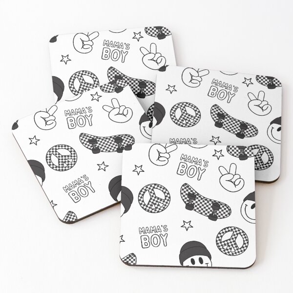 Item preview, Mamas boy pattern designed and sold by Retro Street Studios.