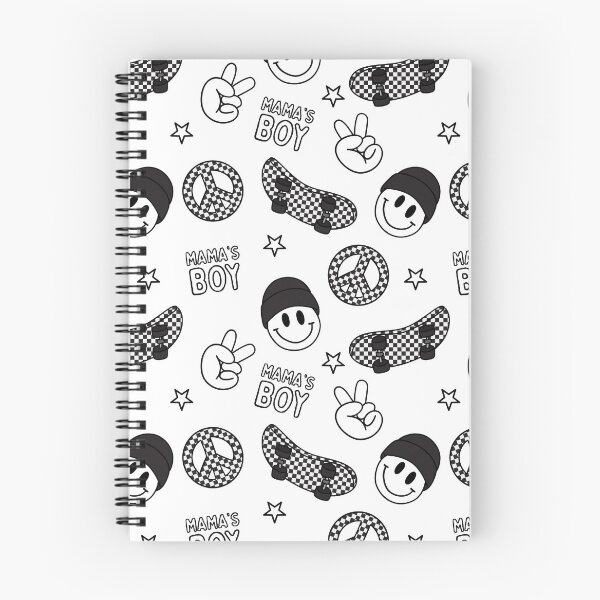 Item preview, Mamas boy pattern designed and sold by Retro Street Studios.