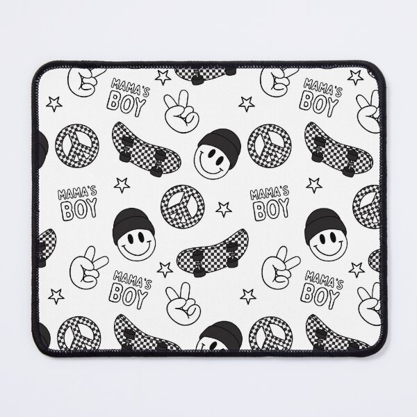 Item preview, Mamas boy pattern designed and sold by Retro Street Studios.