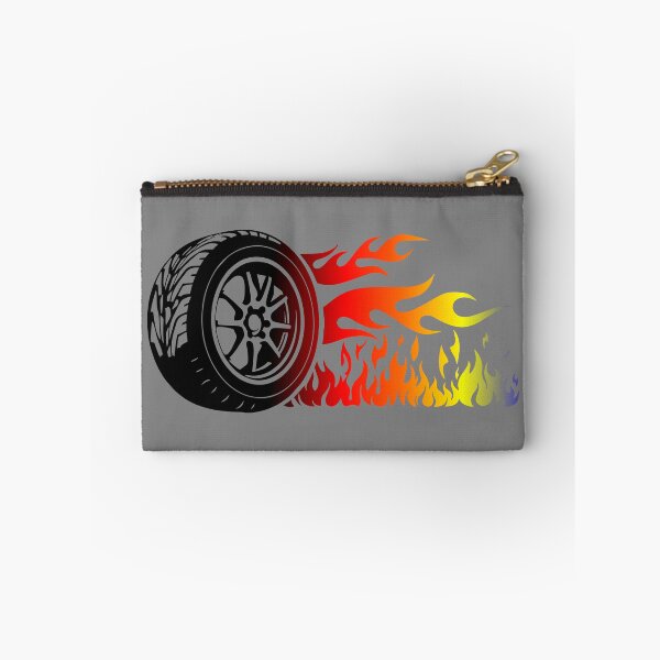 Item preview, WHEEL ON FIRE (#808080) designed and sold by Marlon Oseguera.