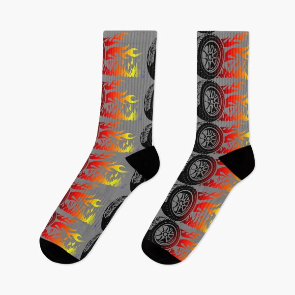 Item preview, WHEEL ON FIRE (#808080) designed and sold by Marlon Oseguera.