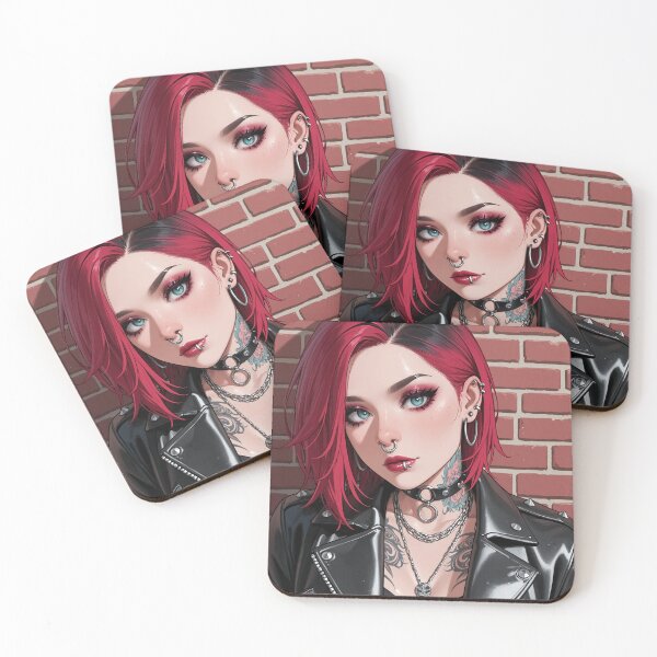 Item preview, Tattooed and Pierced Punk Girl. designed and sold by Graizelle.