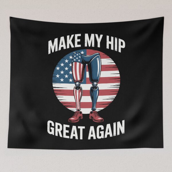 Item preview, Make My Hip Great Again Funny Hips Surgery Recovery designed and sold by Sea4Adventures.