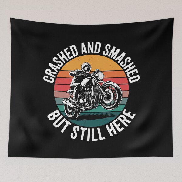 Item preview, Motorcycle Accident Survivor Bike Injury Recovery designed and sold by Sea4Adventures.