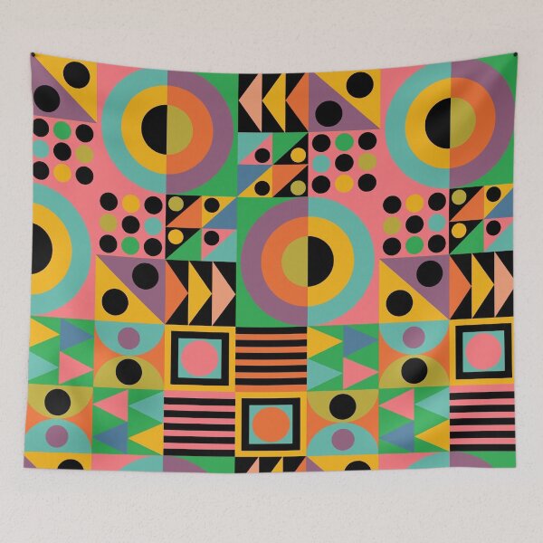 Item preview, Retro Quilt Pattern designed and sold by ViaARTfactory.