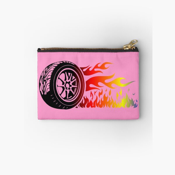 Item preview, WHEEL ON FIRE (#FF99CC) designed and sold by Marlon Oseguera.