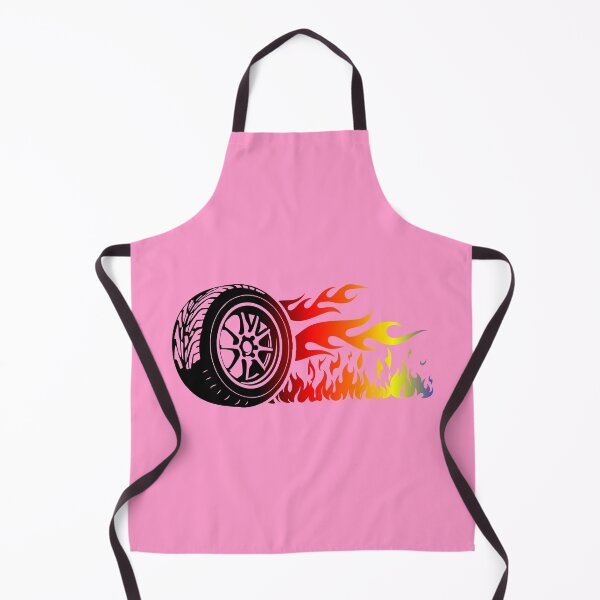 Item preview, WHEEL ON FIRE (#FF99CC) designed and sold by Marlon Oseguera.