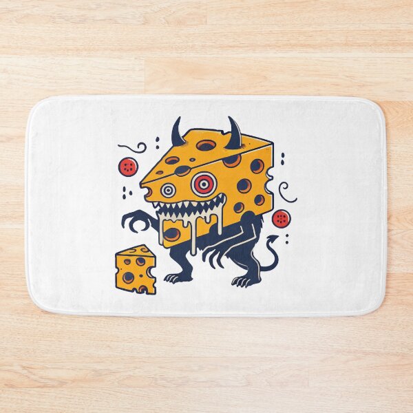 Item preview, Terrifying and Funny Cheese Monster designed and sold by Yokai-Infinity.