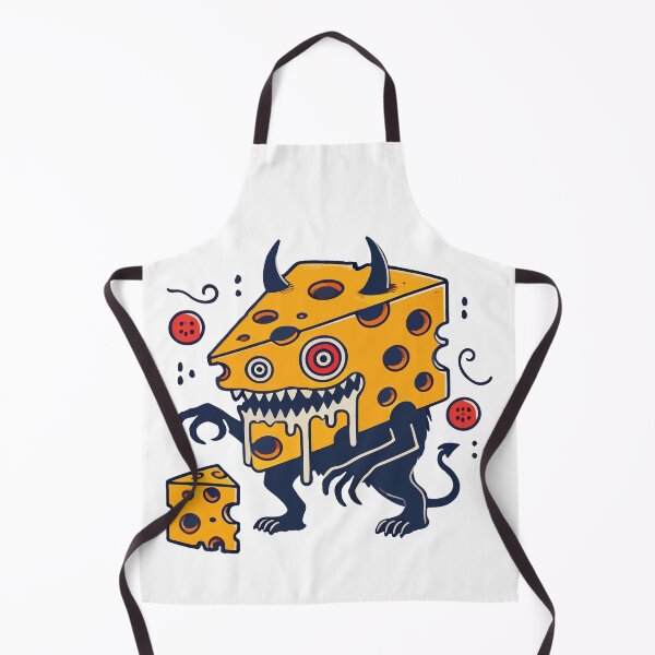 Item preview, Terrifying and Funny Cheese Monster designed and sold by Yokai-Infinity.