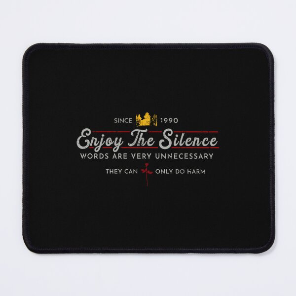 Item preview, Enjoy The Silence 90S Alternative Rock designed and sold by Maurice Gomes.