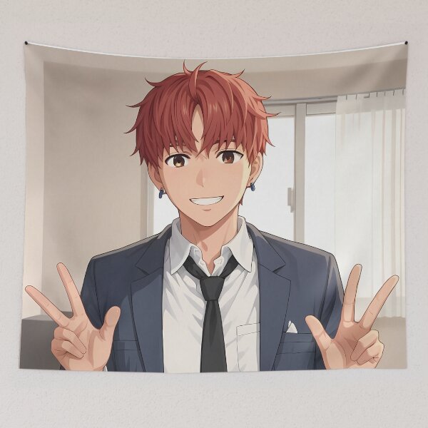 Item preview, Jiji Dandadan Suited Peace Sign Moment Reveal designed and sold by Drissorartisa.
