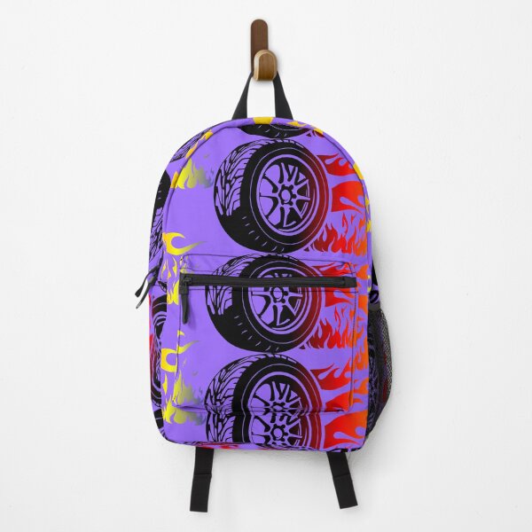 Item preview, WHEEL ON FIRE (#9966FF) designed and sold by Marlon Oseguera.