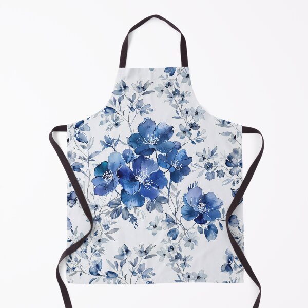 Item preview, Blue Floral Art designed and sold by CoolPixels.